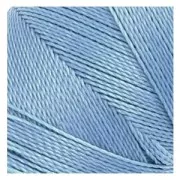 Bobine de fil ciré Linhasita pour micro macramé 0.5 mm - Light Blue (606) x335m