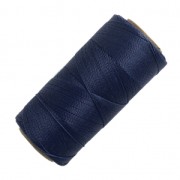 Bobine de fil ciré Linhasita pour micro macramé 0.5 mm - Navy Blue (70) x335m