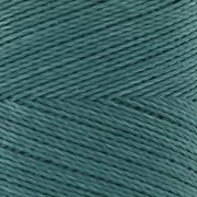 Bobine de fil ciré Linhasita pour micro macramé 0.5 mm - Turquoise (229) x335m