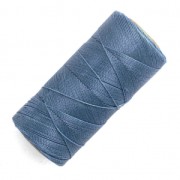 Bobine de fil ciré Linhasita pour micro macramé 0.5 mm - Denim Blue (119) x335m|raw }}