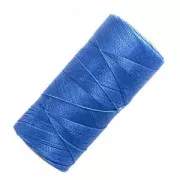 Bobine de fil ciré Linhasita pour micro macramé 0.5 mm - Blue (692) x335m