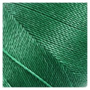 Bobine de fil ciré Linhasita pour micro macramé 0.5 mm - Dark Green (87) x335m