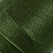 Bobine de fil ciré Linhasita pour micro macramé 0.5 mm - Olive Green (88) x335m