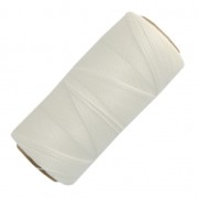 Bobine de fil ciré Linhasita pour micro macramé 0.5 mm - Natural x335m