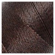 Bobine de fil ciré Linhasita pour micro macramé 0.5 mm - Brown (259) x335m
