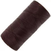 Bobine de fil ciré Linhasita pour micro macramé 0.5 mm - Chocolat Brown (29) x335m|raw }}