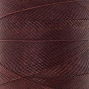 Bobine de fil ciré Linhasita pour micro macramé 0.5 mm - Chocolat Brown (29) x335m