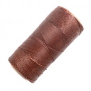 Bobine de fil ciré Linhasita pour micro macramé 0.5 mm - Old Copper (25) x335m