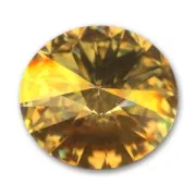 Cabochon PureCrystal 1122 Rivoli 14 mm Crystal Brandy x1