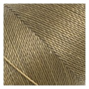 Bobine de fil ciré Linhasita pour micro macramé 0.5 mm - Old Bronze (204) x335m