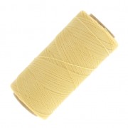 Bobine de fil ciré Linhasita pour micro macramé 0.5 mm - Cream (1310) x335m