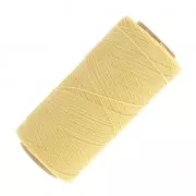 Bobine de fil ciré Linhasita pour micro macramé 0.5 mm - Cream (1310) x335m