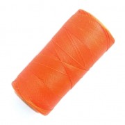 Bobine de fil ciré Linhasita pour micro macramé 0.5 mm - Orange (387) x335m|raw }}