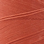 Bobine de fil ciré Linhasita pour micro macramé 0.5 mm - Terracotta (35) x335m