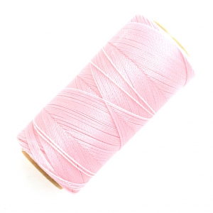 Bobine de fil ciré Linhasita pour micro macramé 0.5 mm - Baby Pink (239) x335m