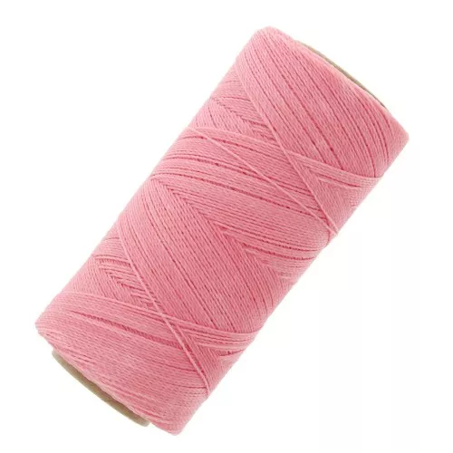 Bobine de fil ciré Linhasita pour micro macramé 0.5 mm - Saumon (324) x335m
