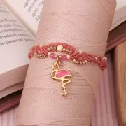 Bobine de fil ciré Linhasita pour micro macramé 0.5 mm - Lilac (69) x335m