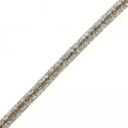 Fabrication italienne Soutache Brillante 3.5 mm