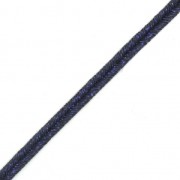 Soutache Moonlight fabrication italienne 3.5 mm Bleu nuit / Violet x1m|raw }}