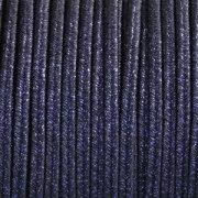 Soutache Moonlight fabrication italienne 3.5 mm Bleu nuit / Violet x1m