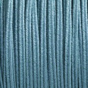 Soutache Moonlight fabrication italienne 3.5 mm Bleu lavande / Bleu x1m