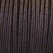 Soutache Moonlight fabrication italienne 3.5 mm Marron / Bleu x1m