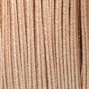 Soutache Shiri métal fabrication italienne 3 mm Rose antique x1m