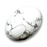 Cabochon ovale 18x13 mm Howlite