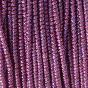 Bobine de fil Bliss Moonlight fabrication italienne 1 mm Violet/Mauve x30m