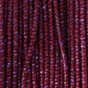 Bobine de fil Bliss Moonlight fabrication italienne 1 mm Bordeaux/Mauve x30m