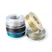 Bobine de fil Shade fabrication italienne 2 mm doré x25m