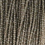 Bobine de fil Bliss Elastico fabrication italienne 1 mm Marron/Argenté x30m|raw }}