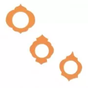 Set de 3 emporte-pièces pour pâte polymère - Lanterne Marocaine Bohème