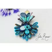 Dagues en verre 5x16 mm Light Amethyst Opal Laser x25