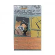 Kit d'outillage de bijouterie - bocfil + lame de scie n°2/0 + cheville d'établi en bois