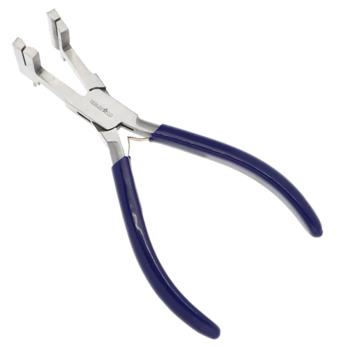 Pince pour bobine de fil/anneau - Bleu x1