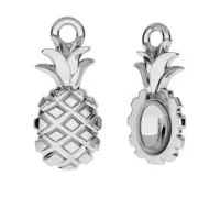 Breloque ananas 14 mm en Argent 925 x1