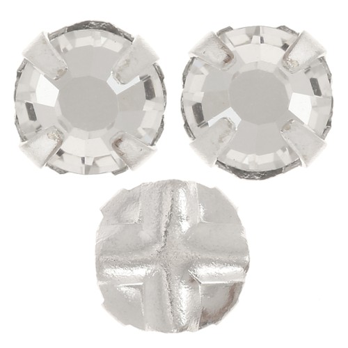 Strass à coudre 5 mm Crystal x10