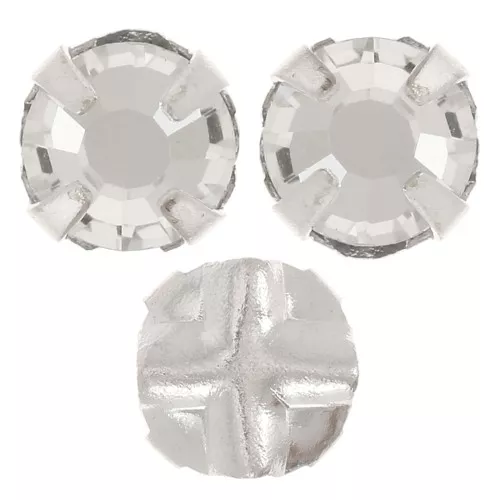 Strass à coudre 5 mm Crystal  x10