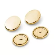 5 Boutons à recouvrir 19 mm pour customisation