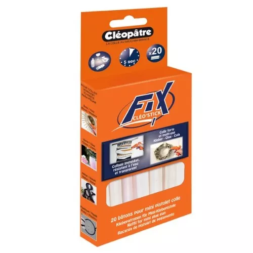 Colle Multi-Use -20 bâtons pour mini pistolet à colle - Cléopâtre