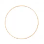 Cercle en bois pour attrape rêve et décoration 25 cm x1