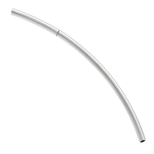 Fermoir pour fil et cable de 1 mm rhodié x1