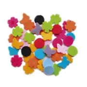Assortiment de formes en feutrine x50