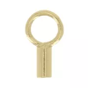 Embouts pour cordon 1 mm - Gold Filled (or laminé) x4