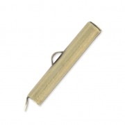 Embout pour tissage de perles rocailles & Delica Miyuki 26 mm bronze x1