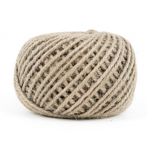 Corde de jute 2 mm Naturel x40m