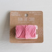 Fil en coton cir� wax pour macram� - Kesi Art - 1 mm Palpitant x 20 m