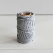 Fil en coton cir� wax pour macram� - Kesi Art - 1 mm M�t�ore x 20 m