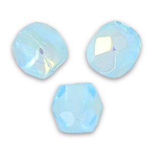 Facettes 3 mm Aquamarine AB x50